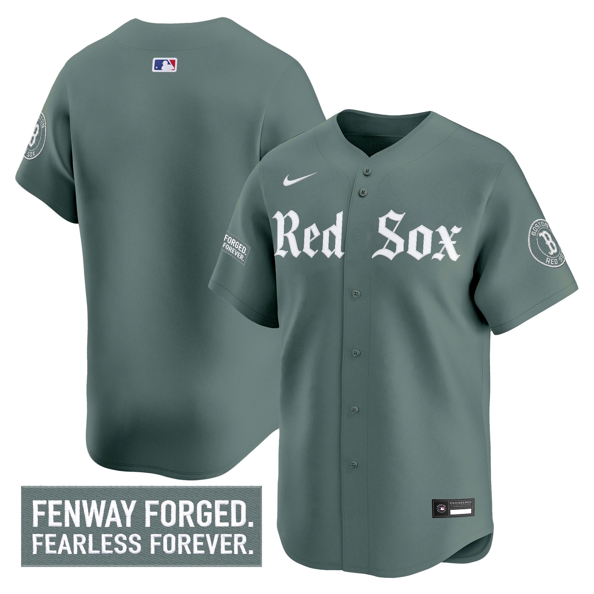BOS 'Gothic Edition' Vapor Premier Limited Jersey - Stitched