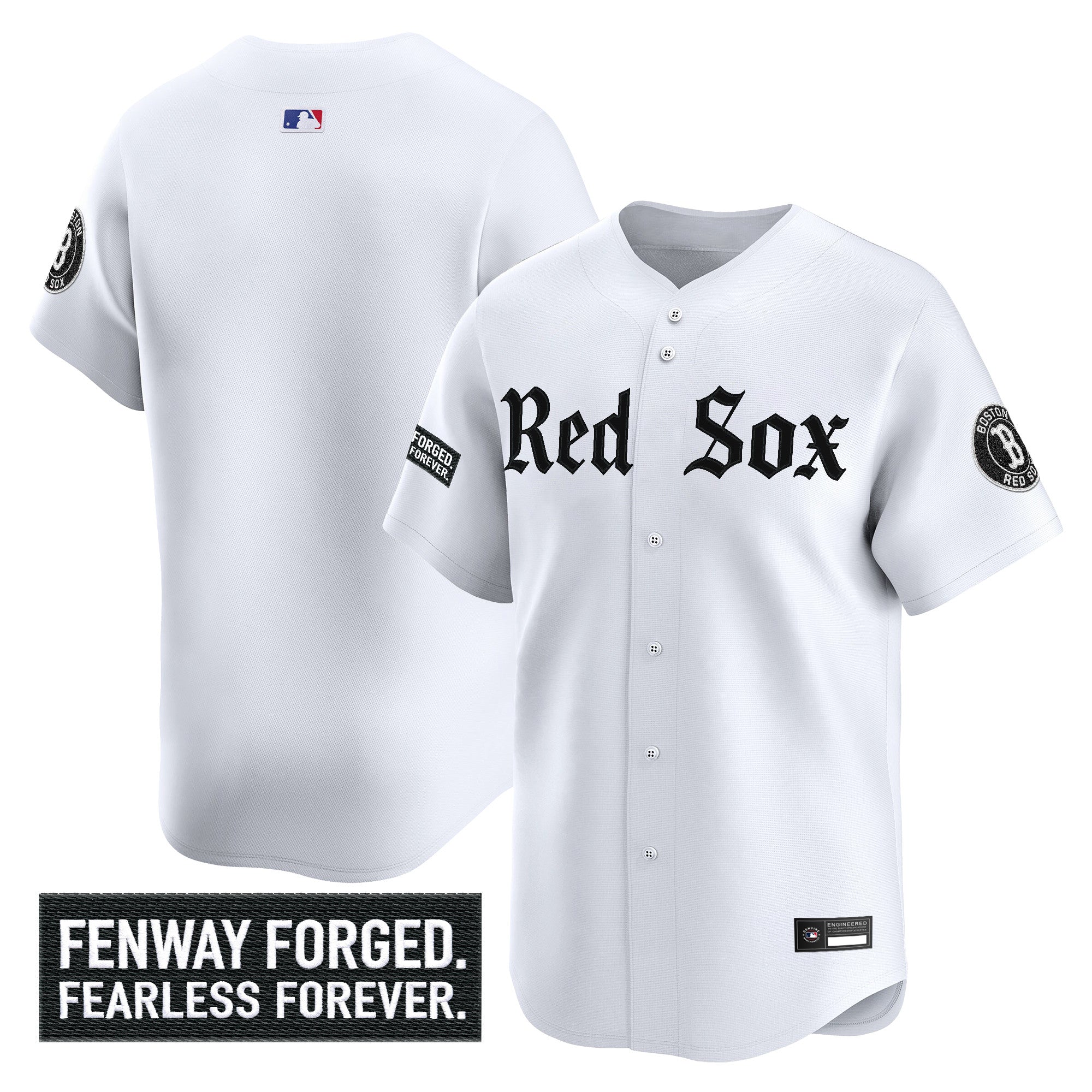 BOS 'Gothic Edition' Vapor Premier Limited Jersey - Stitched