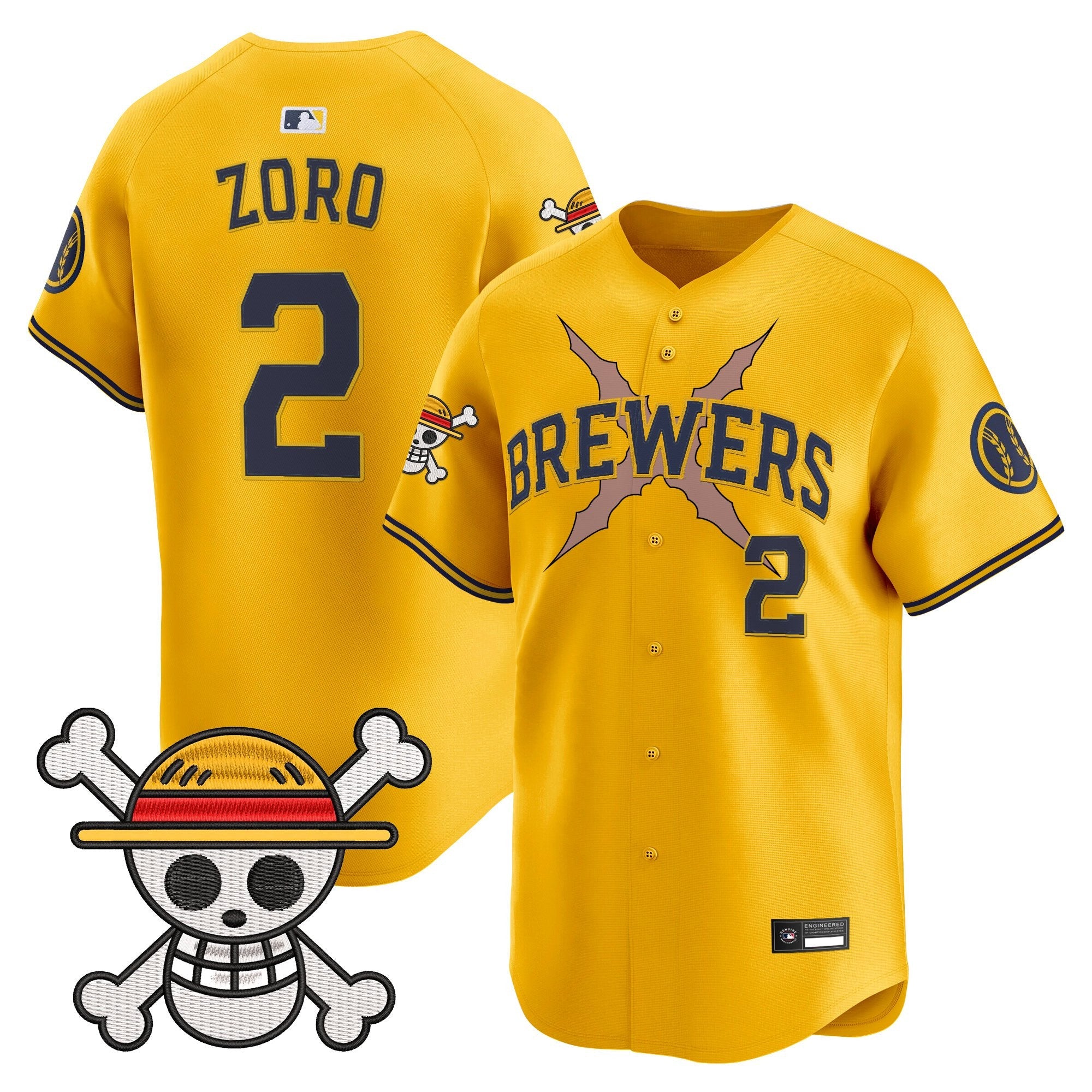 MIL x One Piece Vapor Premier Limited Jersey - Stitched