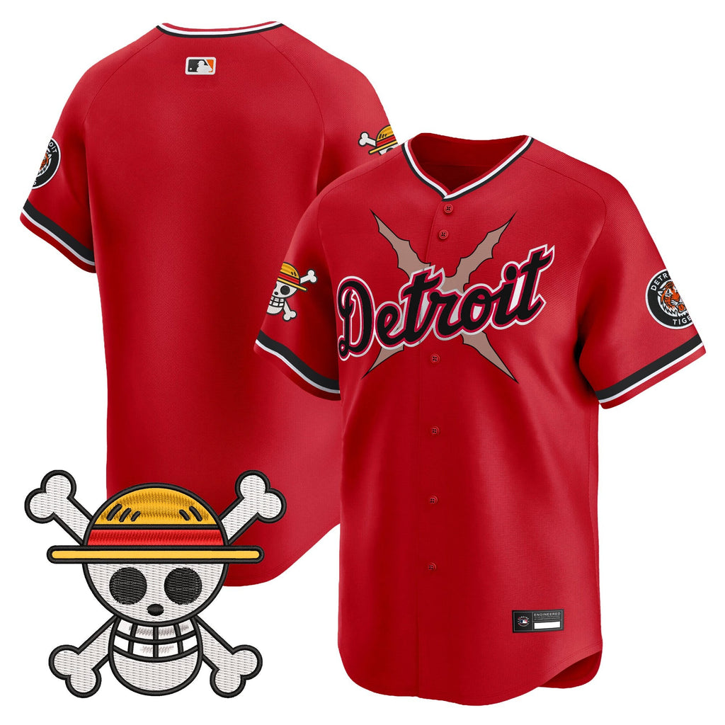 DET x  OP Vapor Premier Limited Jersey - Stitched
