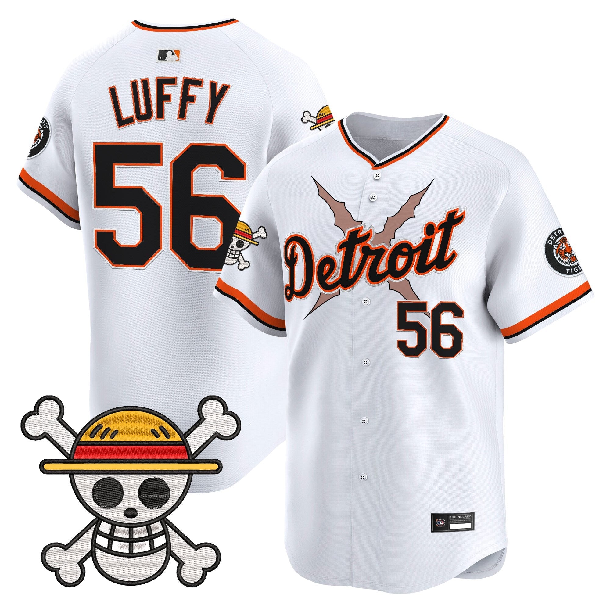 DET x  OP Vapor Premier Limited Jersey - Stitched
