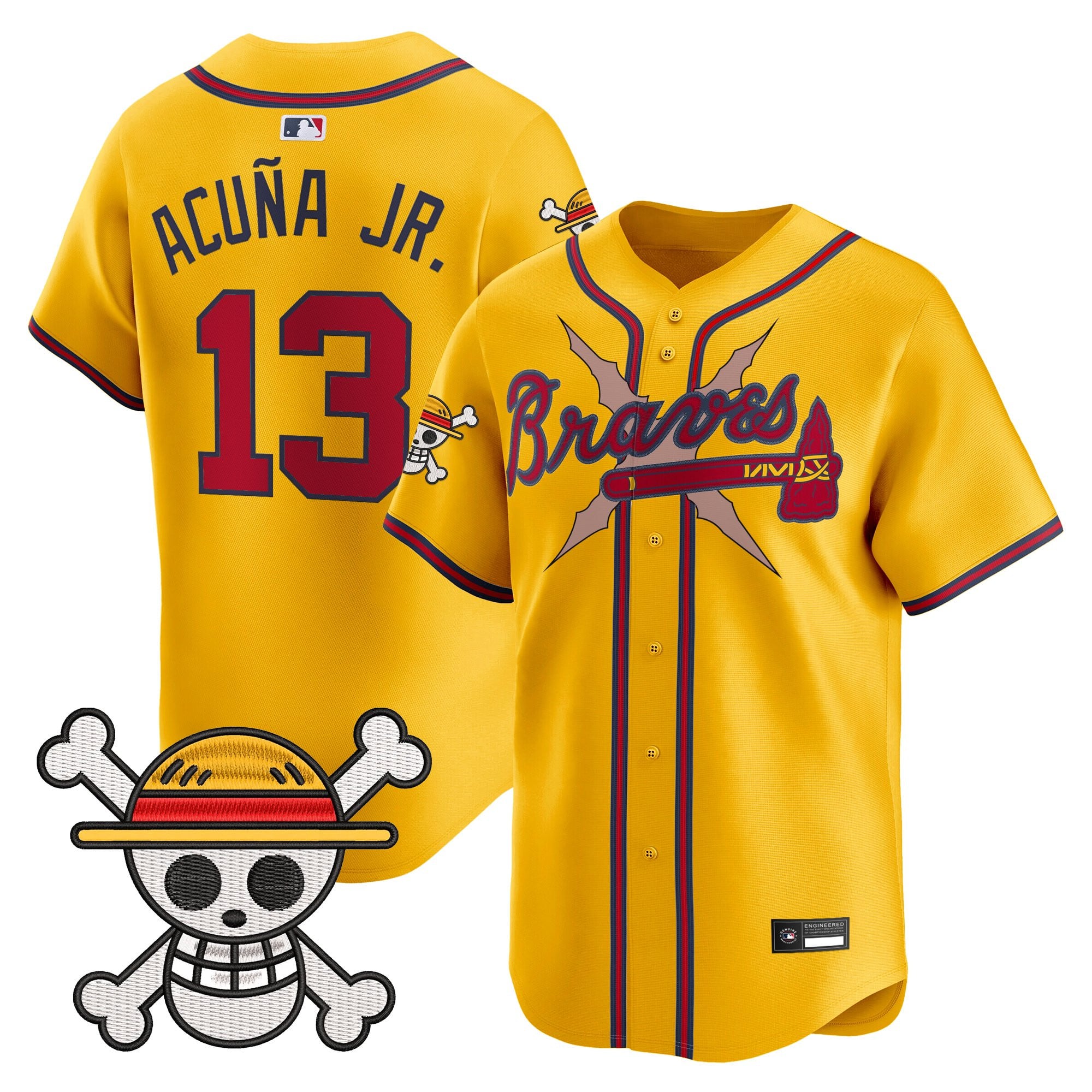 ATL x  OP Vapor Premier Limited Jersey - Stitched
