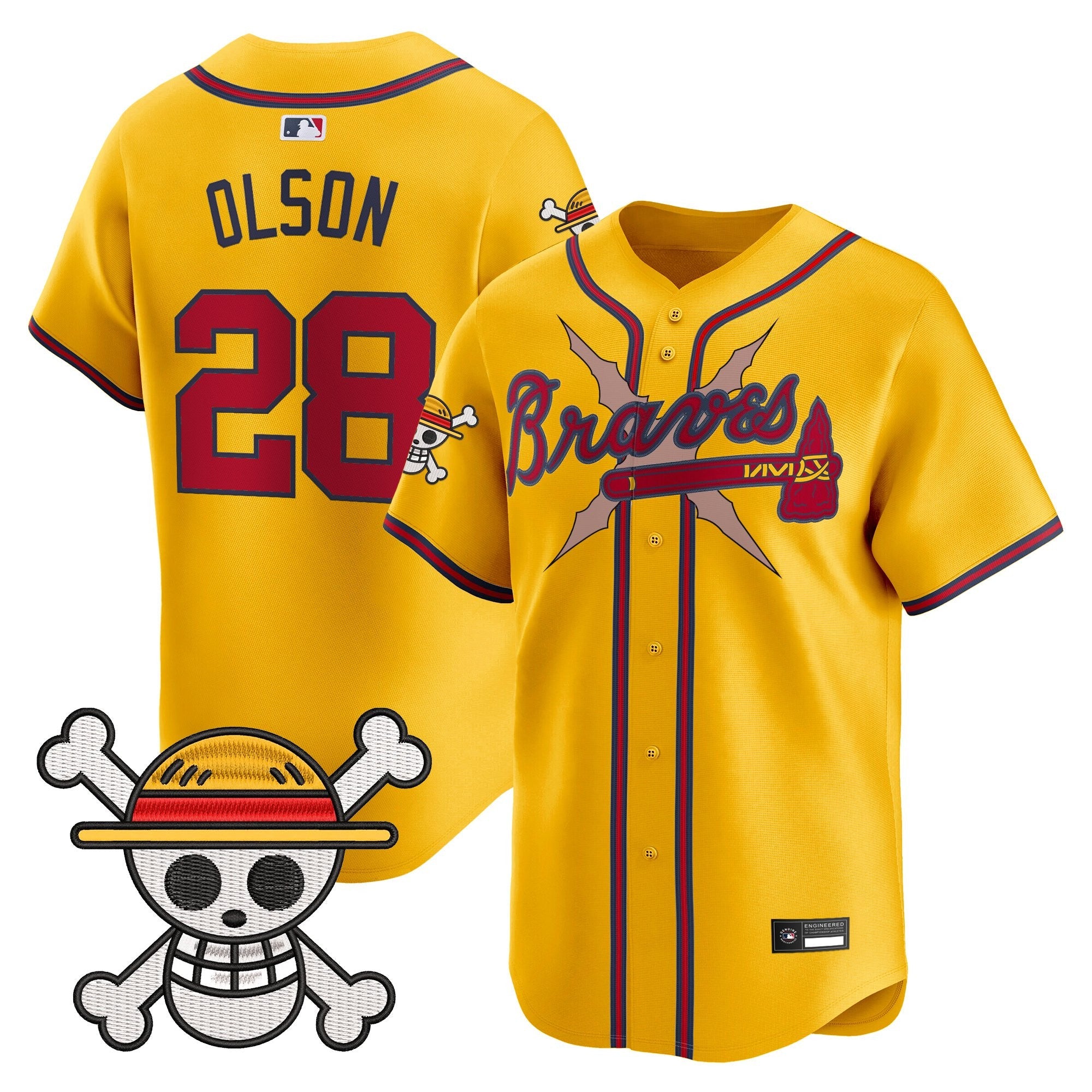 ATL x  OP Vapor Premier Limited Jersey - Stitched
