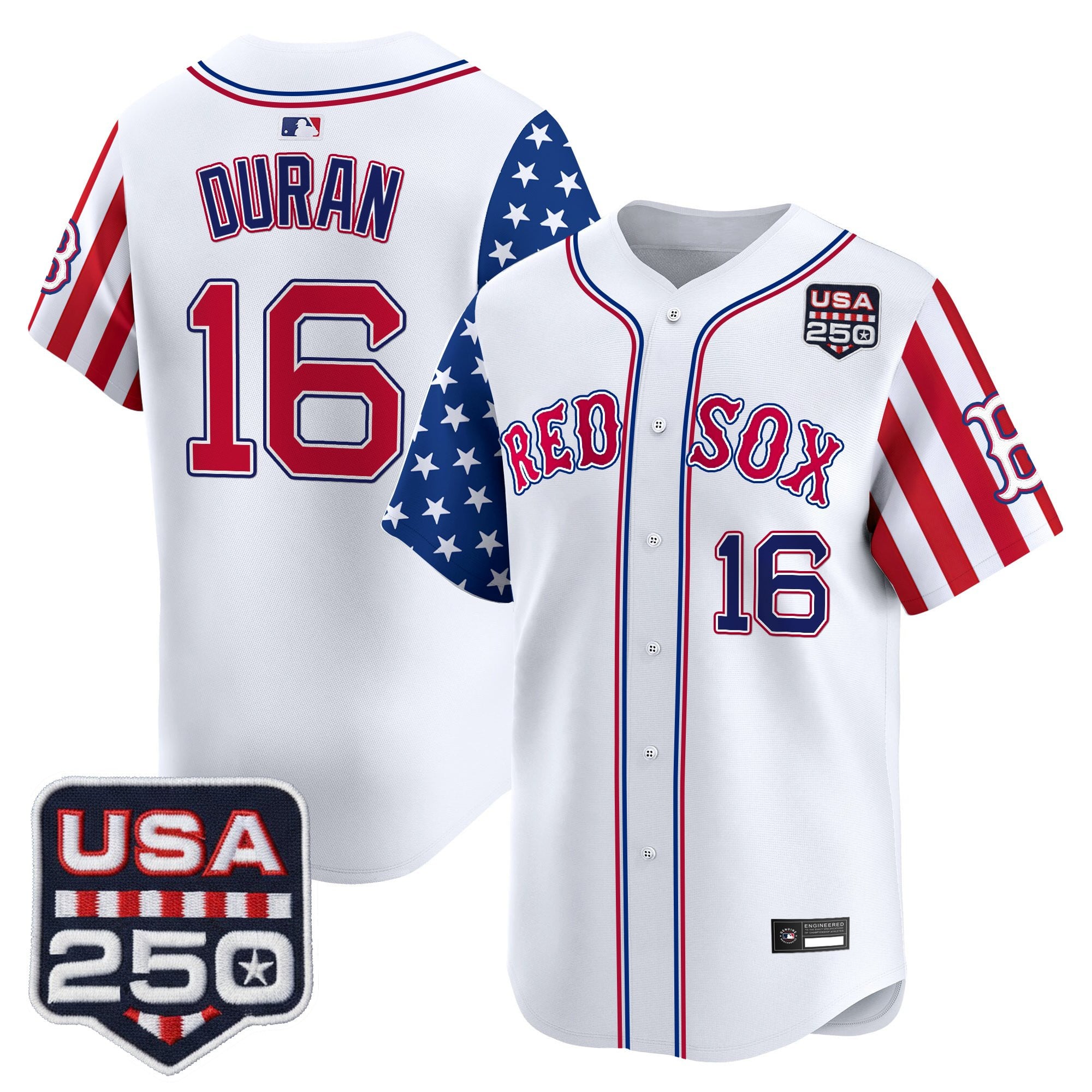 BOS "America 250 Edition" Vapor Premier Limited Jersey - Stitched
