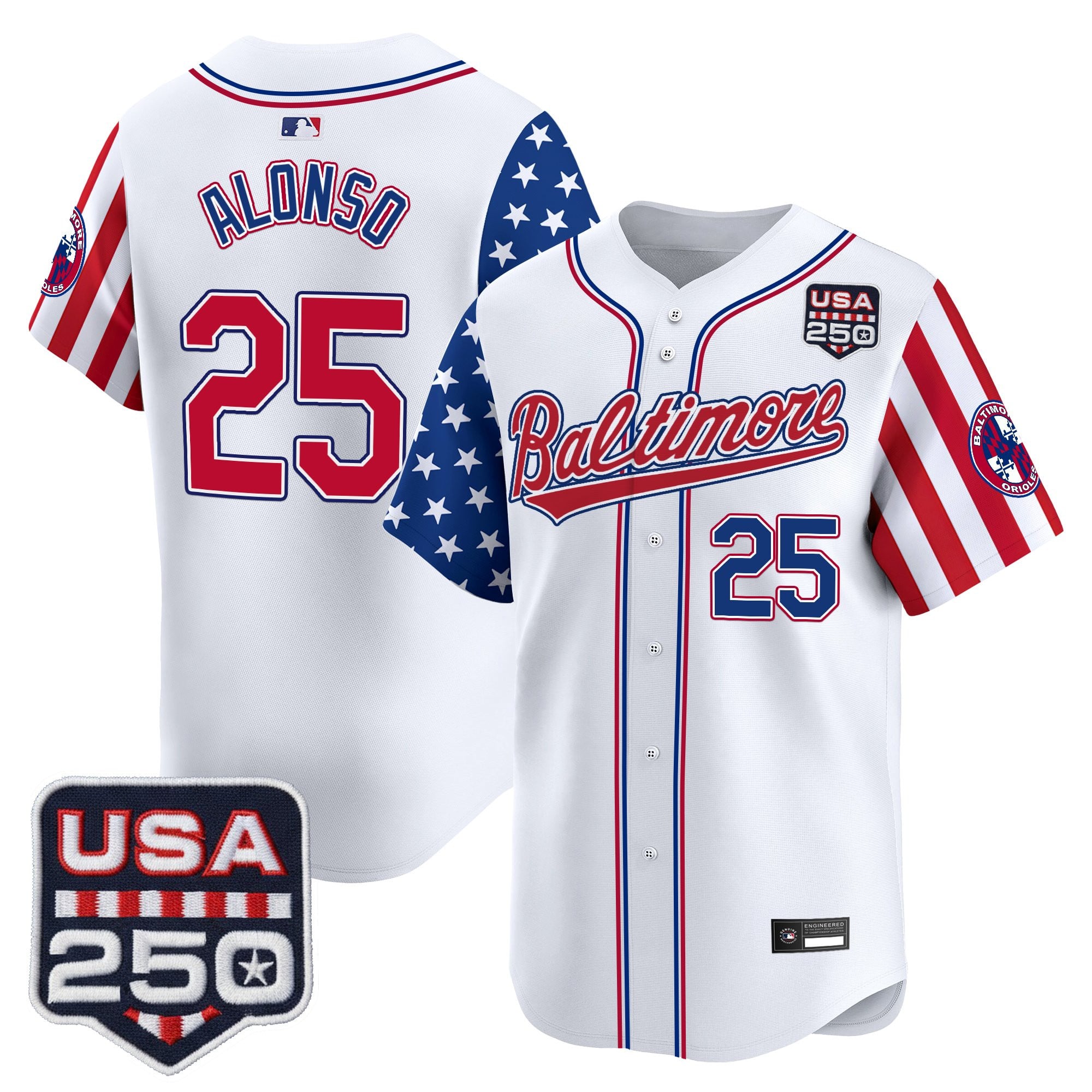 BAL "America 250 Edition" Vapor Premier Limited Jersey - Stitched