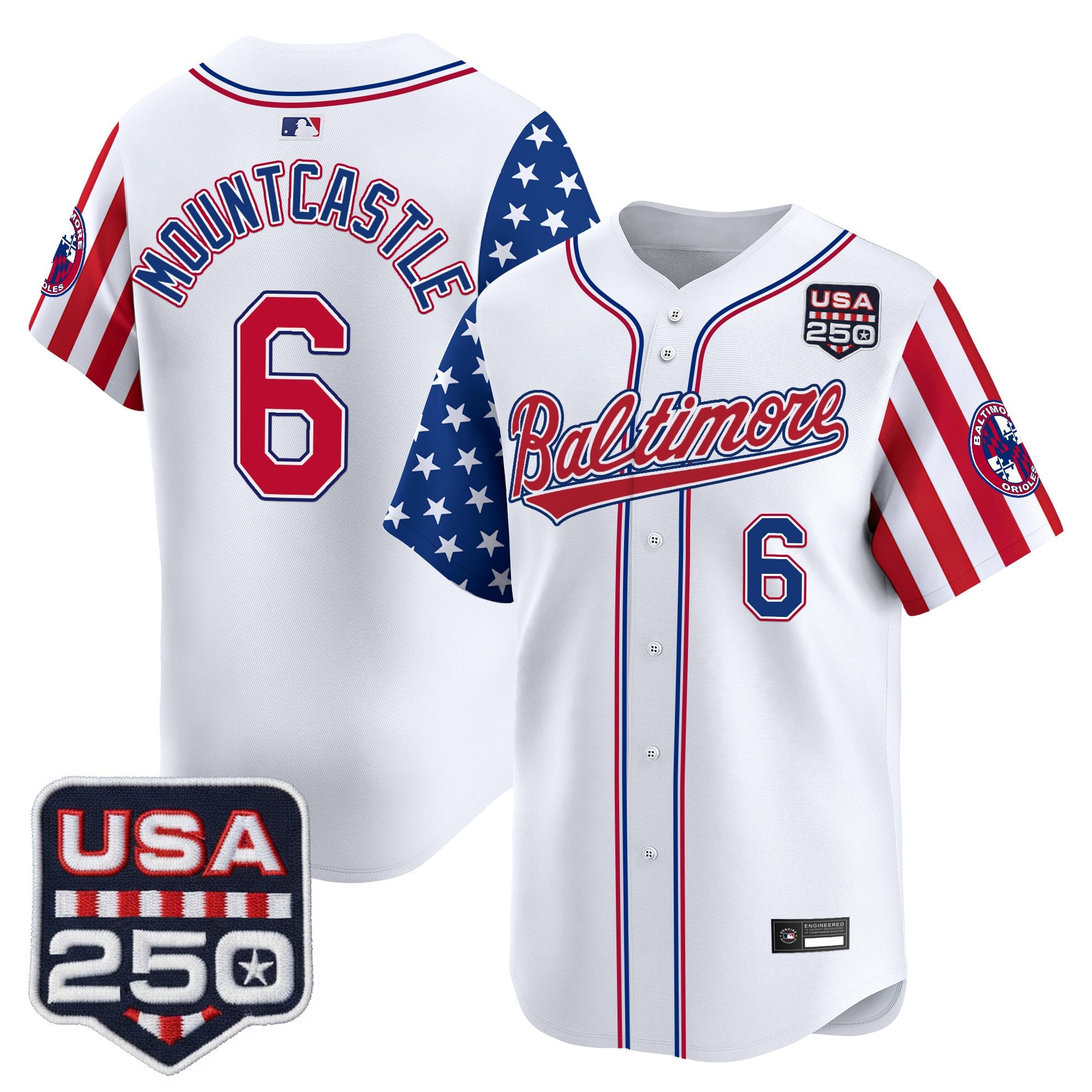 BAL "America 250 Edition" Vapor Premier Limited Jersey - Stitched