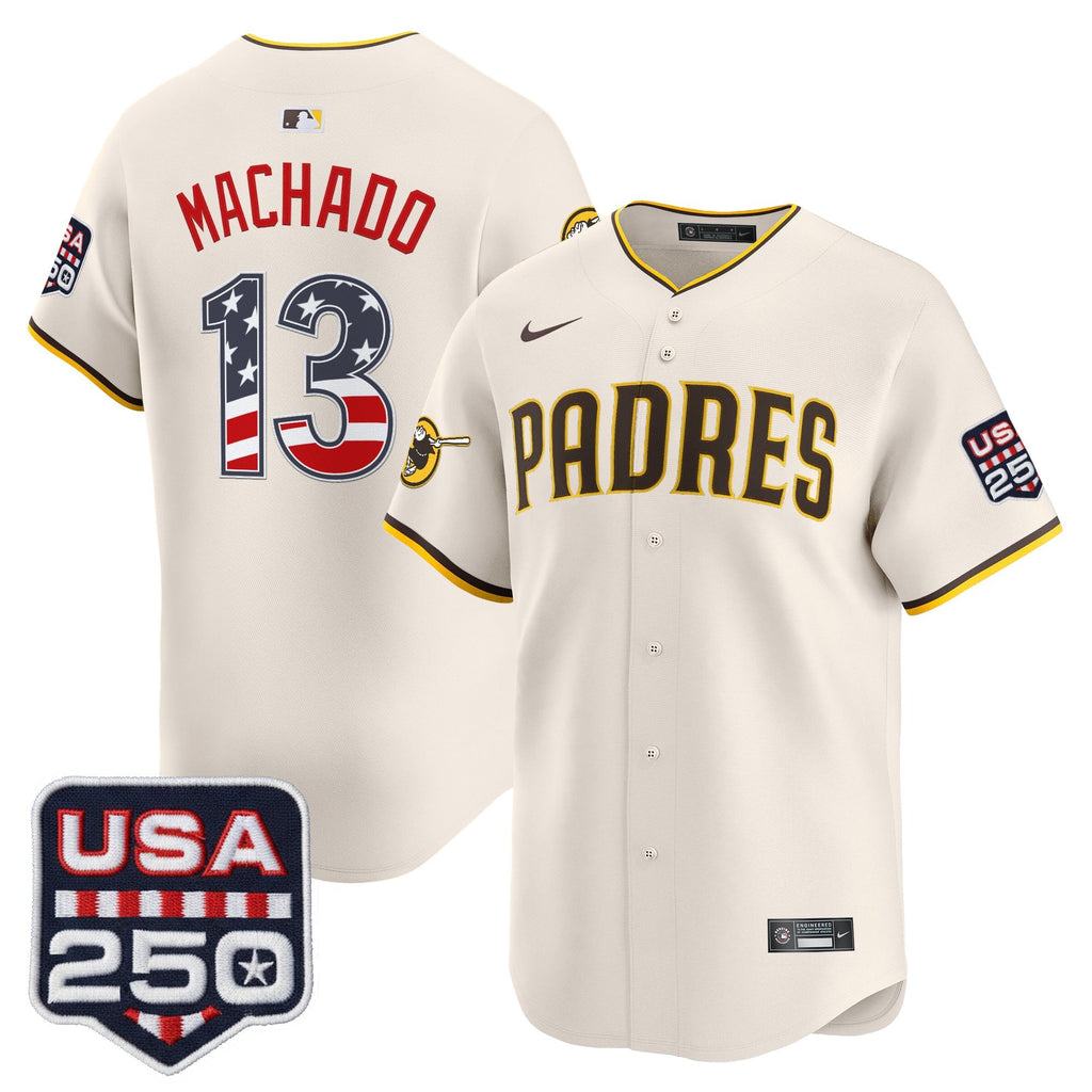SD USA 250 Fourth of July Vapor Premier Limited Jersey - Stitched