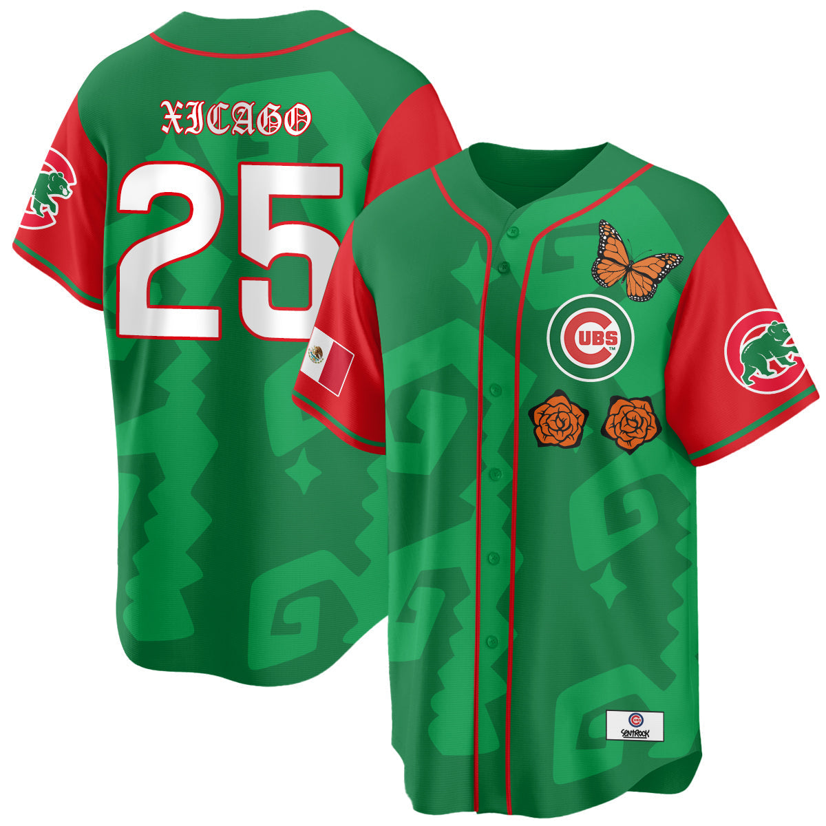 CHC "Xicago" Mexican Heritage Jersey - All Stitched