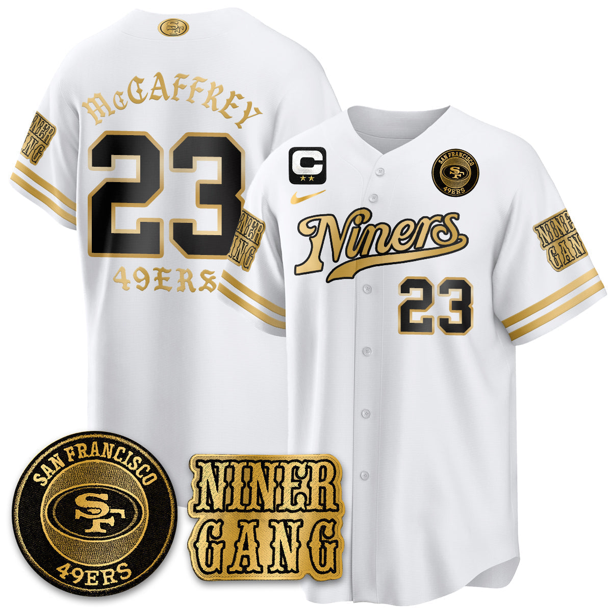 SF Born x Raised Baseball Jersey - Stitched