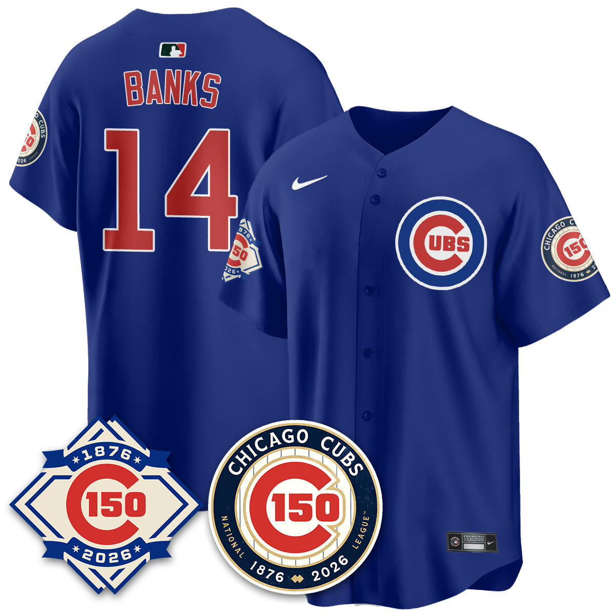 CHC Vapor Limited Royal Jersey - 150th Anniversary - Stitched