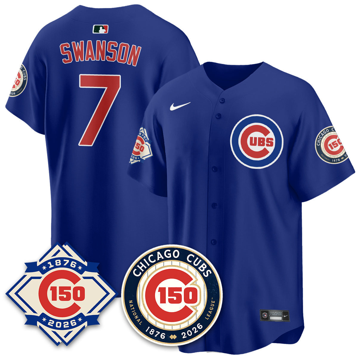CHC Vapor Limited Royal Jersey - 150th Anniversary - Stitched