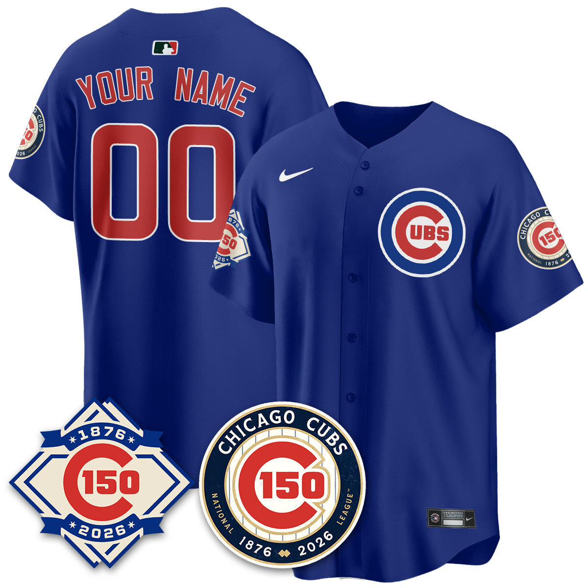 CHC Vapor Limited Royal Jersey - 150th Anniversary - Stitched
