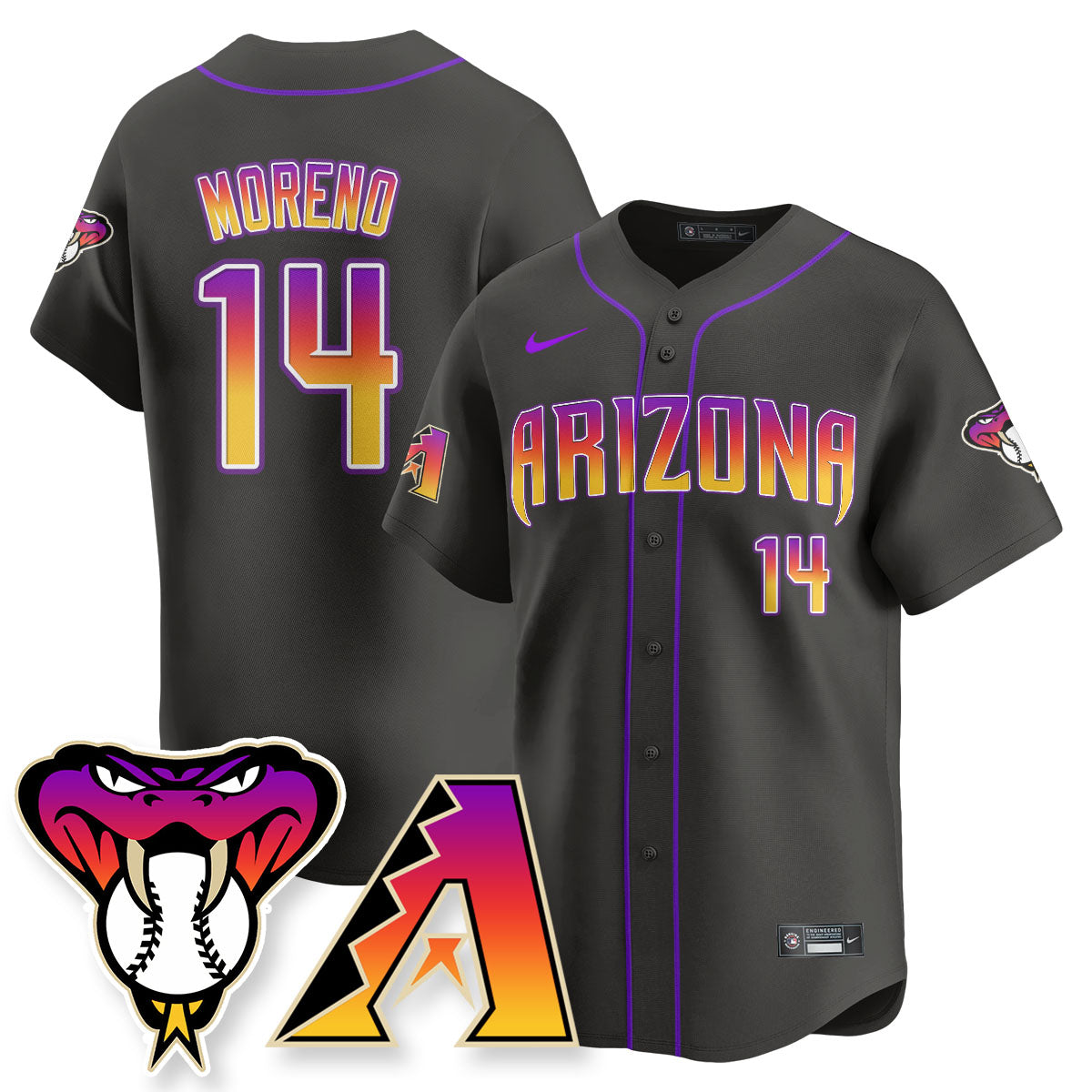 ARI 2025 City Connect Concept Jersey - All Stitched