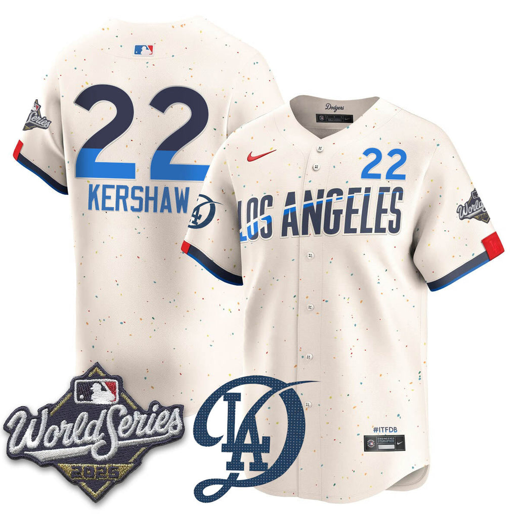 LAD 2025 World Series Men Jersey - All Stitched