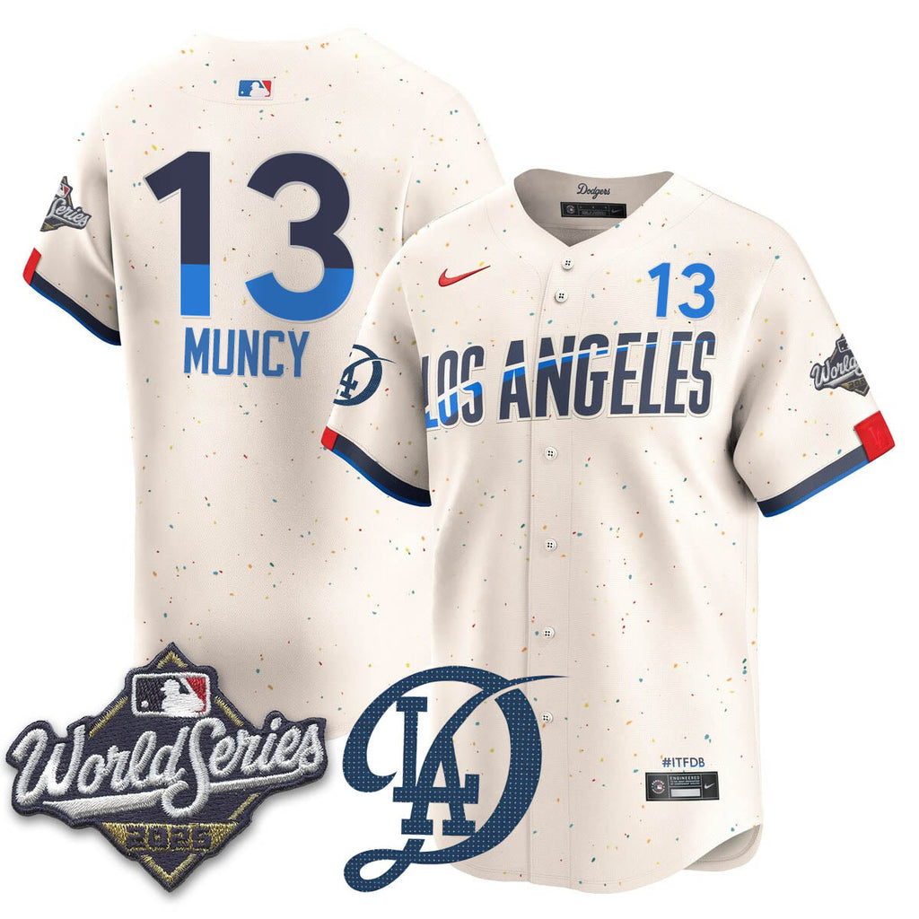 LAD 2025 World Series Men Jersey - All Stitched