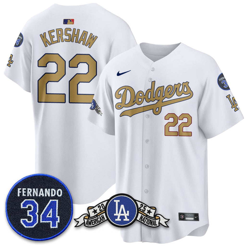 LAD 2025 National League Champions Men Jersey - All Stitched