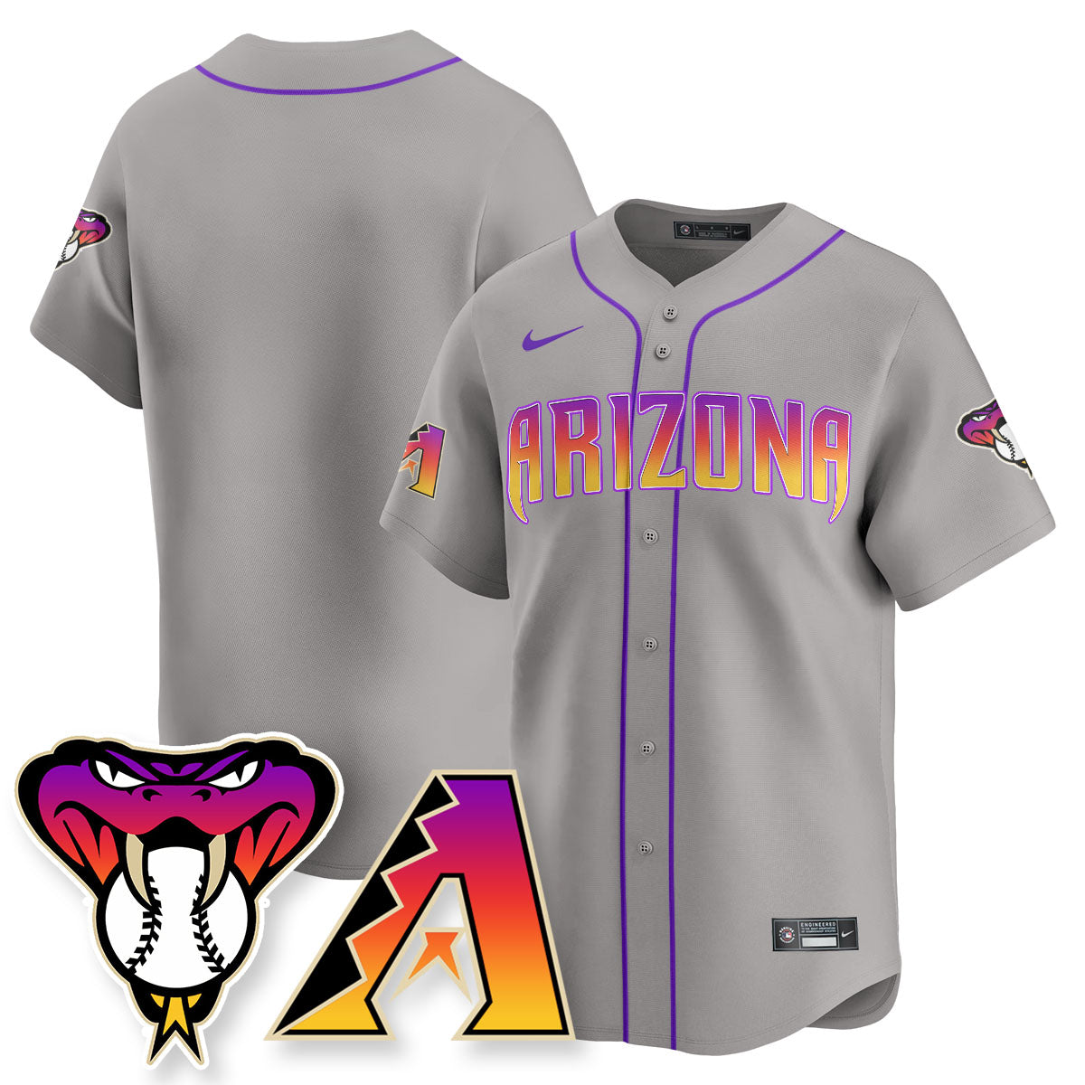 ARI 2025 City Connect Concept Jersey - All Stitched