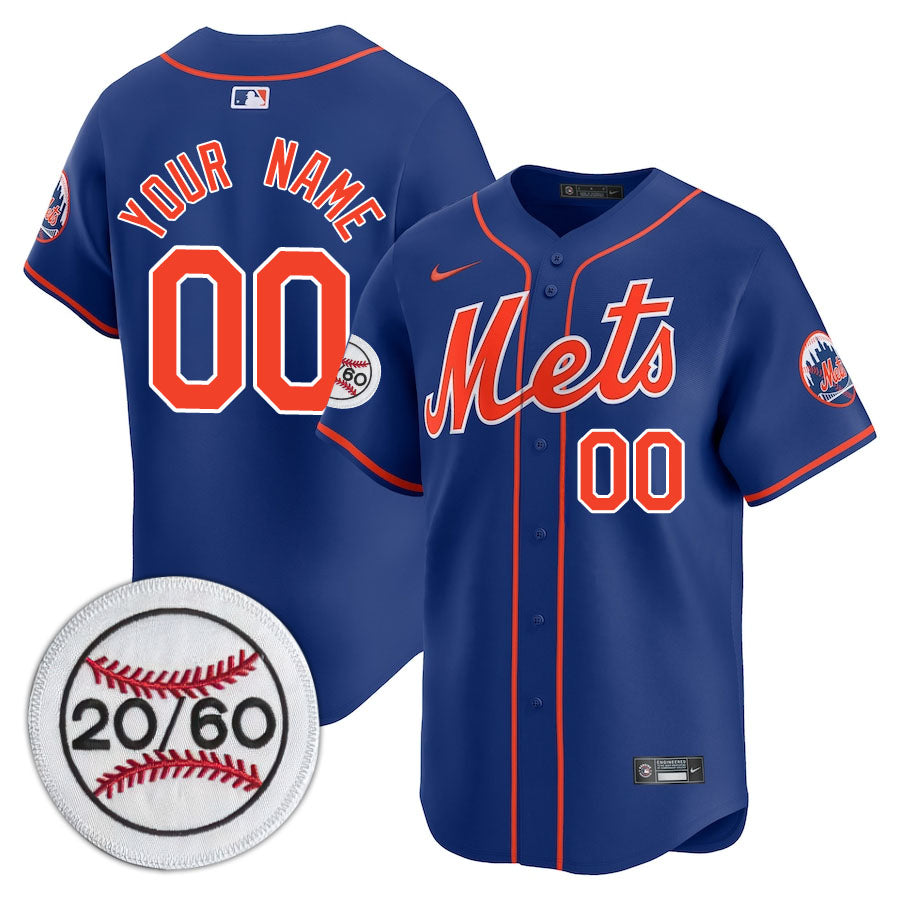NYM Limited Custom Jersey -  Amazing Patch - Stitched