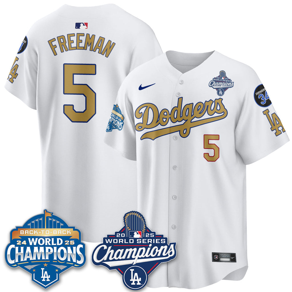 LAD 2025 World Series Champions Jersey - Stitched N2