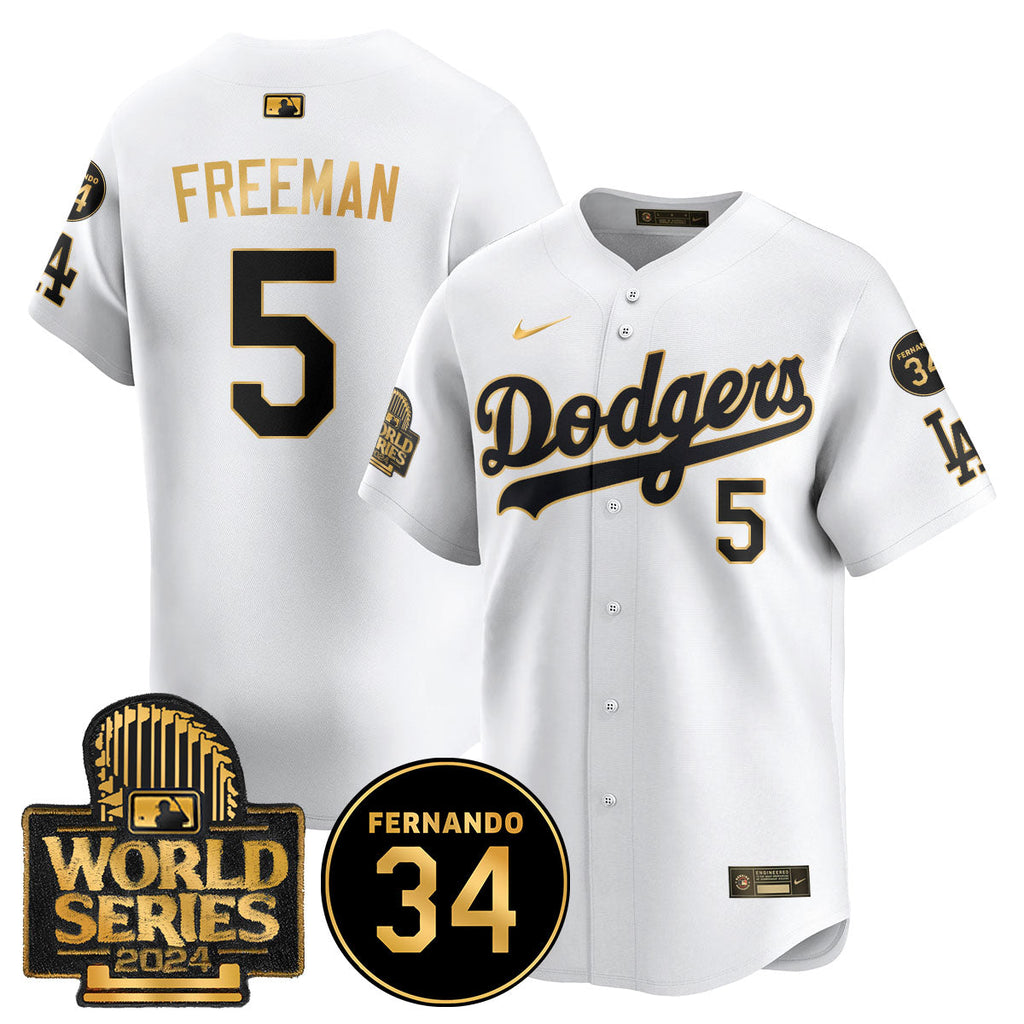 Dodgers Fernando Valenzuela Memorial Jersey - Stitched