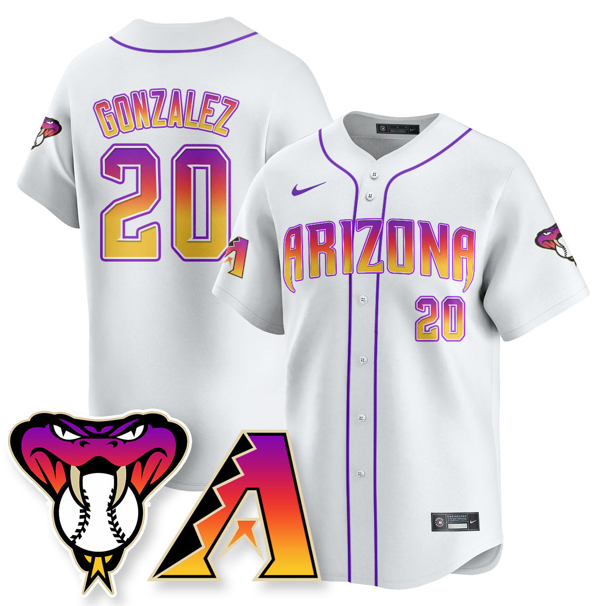 ARI 2025 City Connect Concept Jersey - All Stitched