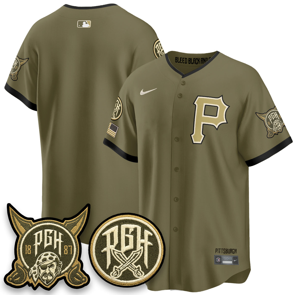PIT 2026 Armed Forces Day Jersey - Stitched