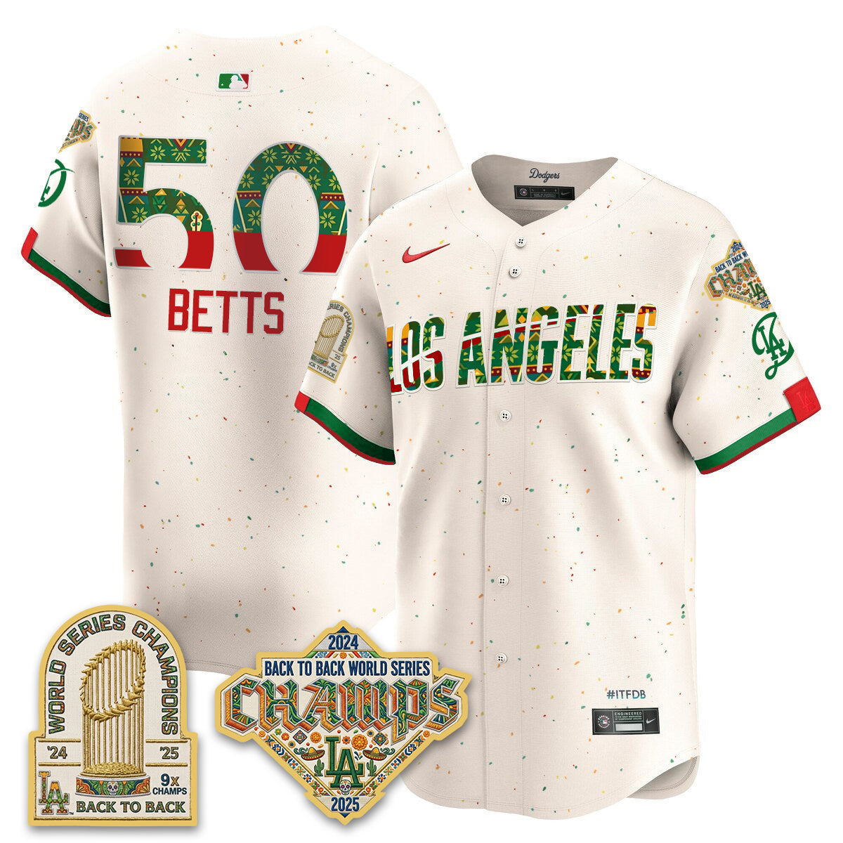 LAD x Mexican Heritage 2026 Limited Vapor Jersey - Stitched