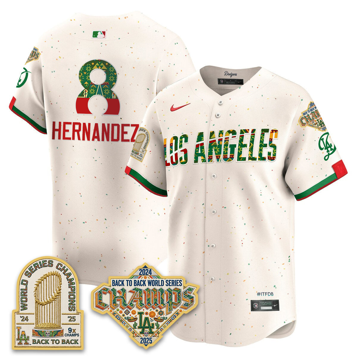 LAD x Mexican Heritage 2026 Limited Vapor Jersey - Stitched