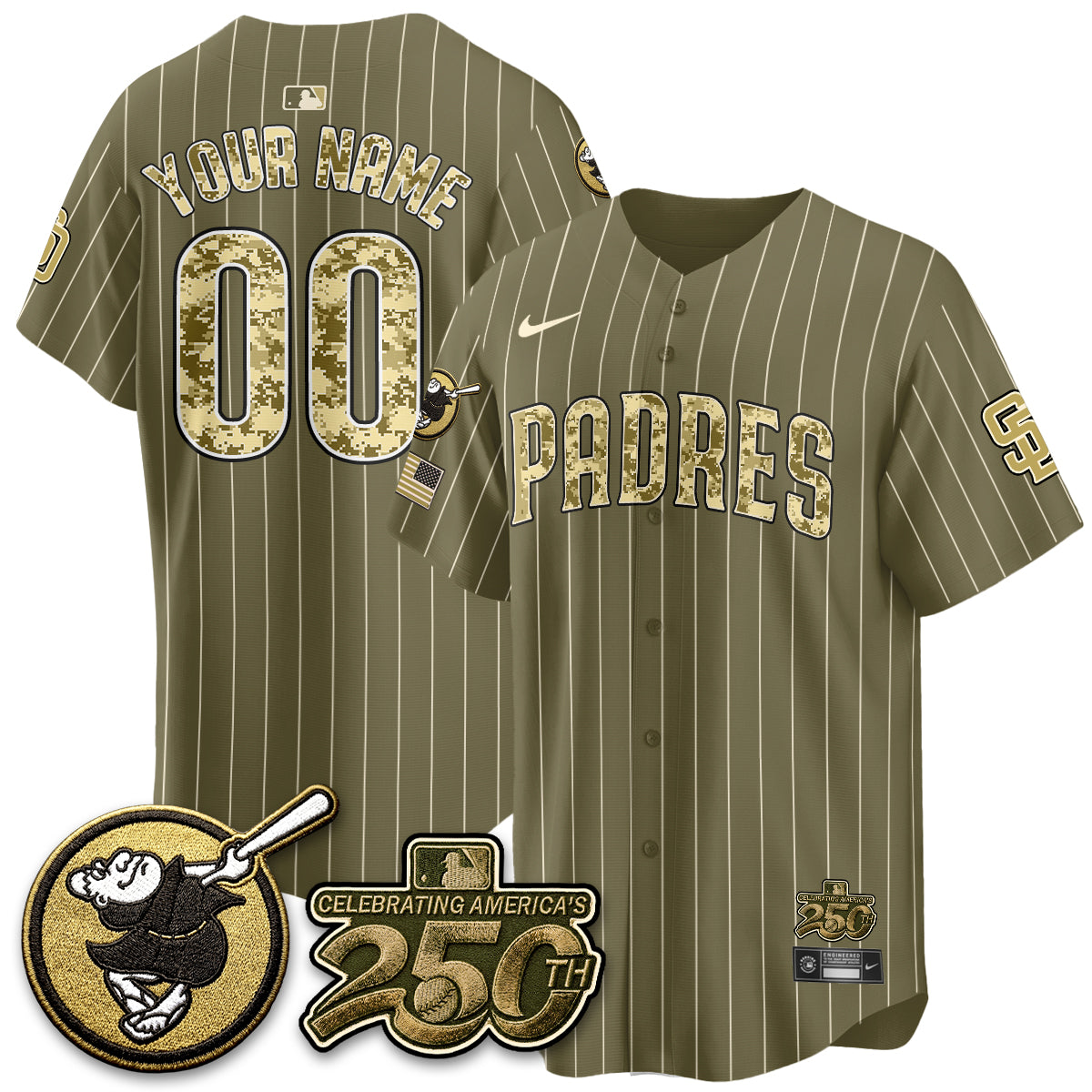 SD 2026 Armed Forces Day Custom Jersey - Stitched V2