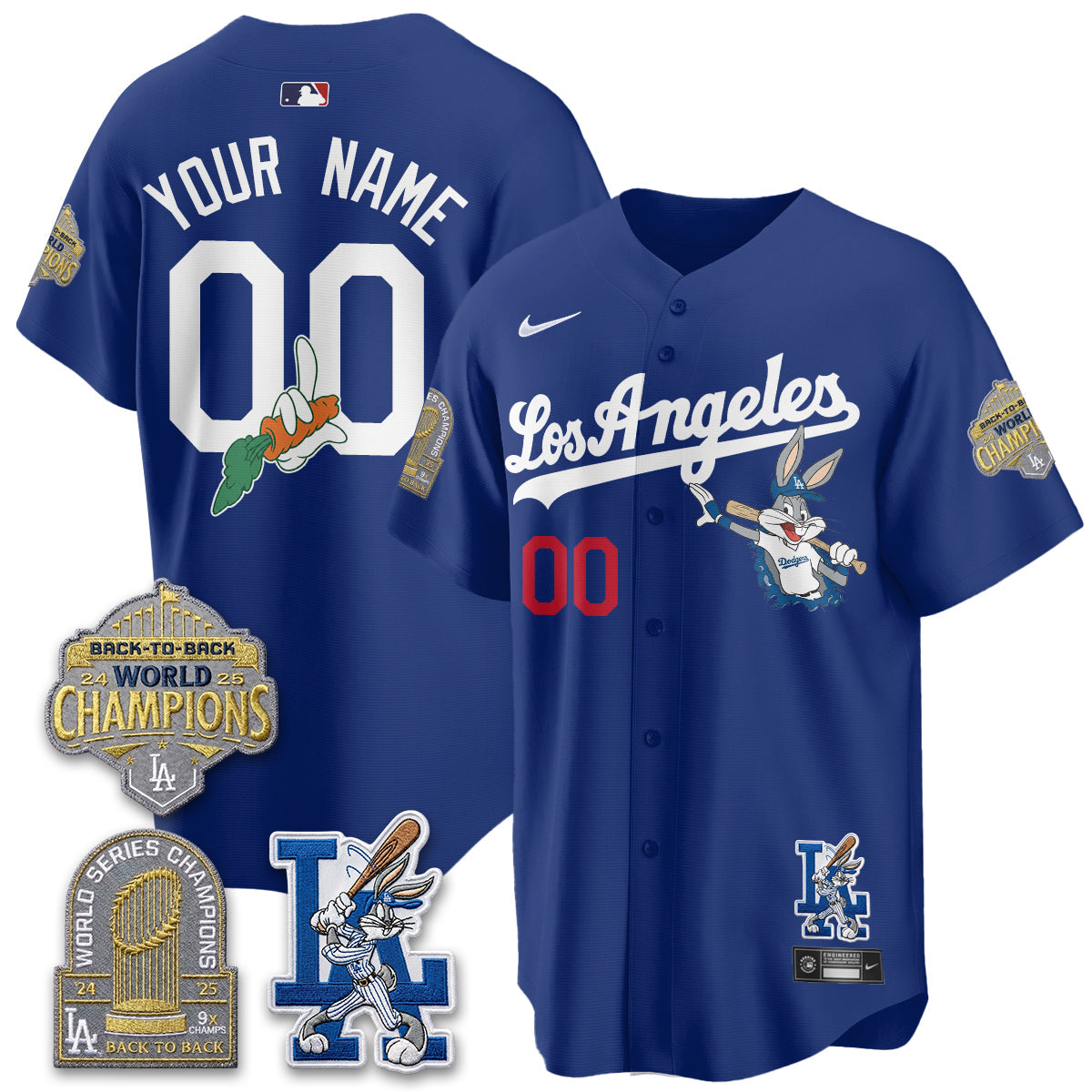 LAD Bunny Vapor Limited Custom Jersey - Stitched