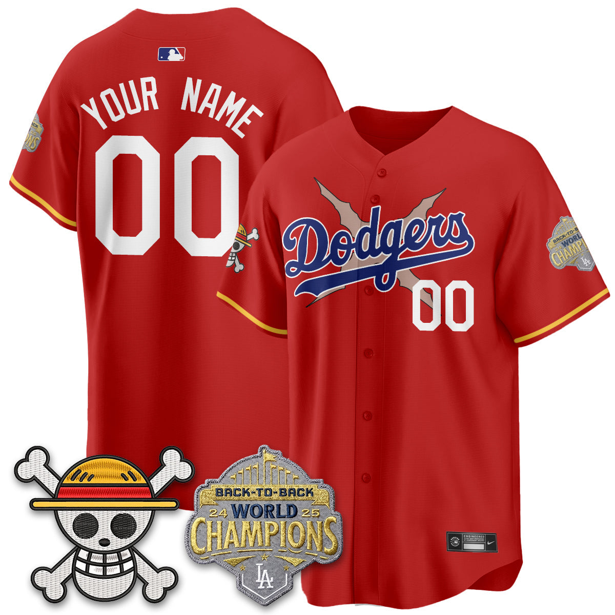LAD x OP Vapor Custom Jersey -Stitched V2