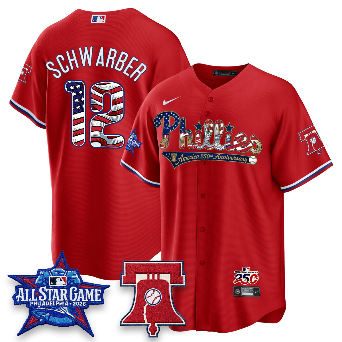 PHI 2026 Independence Day USA Vapor Limited Jersey - Stitched (2)