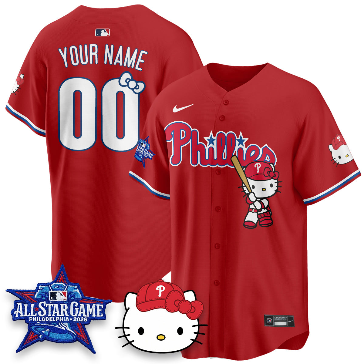 PHI x Meow Kitty Vapor Limited Custom Jersey V2- Stitched
