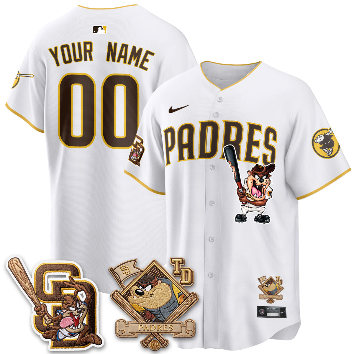 SD x Cat 2026 Vapor Limited Custom Jersey - Stitched