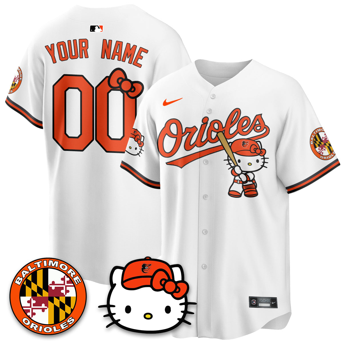 BAL x Meow Kitty Vapor Premier Limited Custom Jersey - Stitched