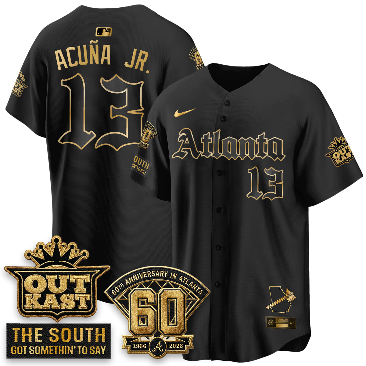 ATL 2026 Gothic Edition Vapor Limited Jersey - Stitched