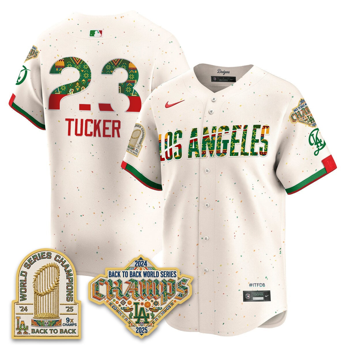 LAD x Mexican Heritage 2026 Limited Vapor Jersey - Stitched