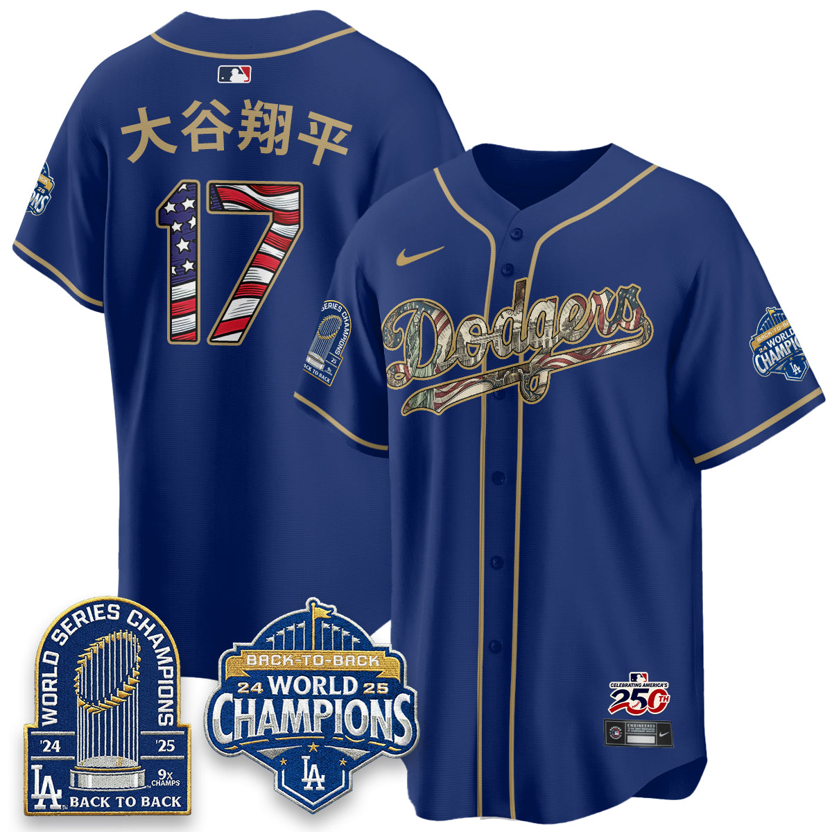 LAD 2026 Independence Day USA Vapor Limited Jersey - Stitched