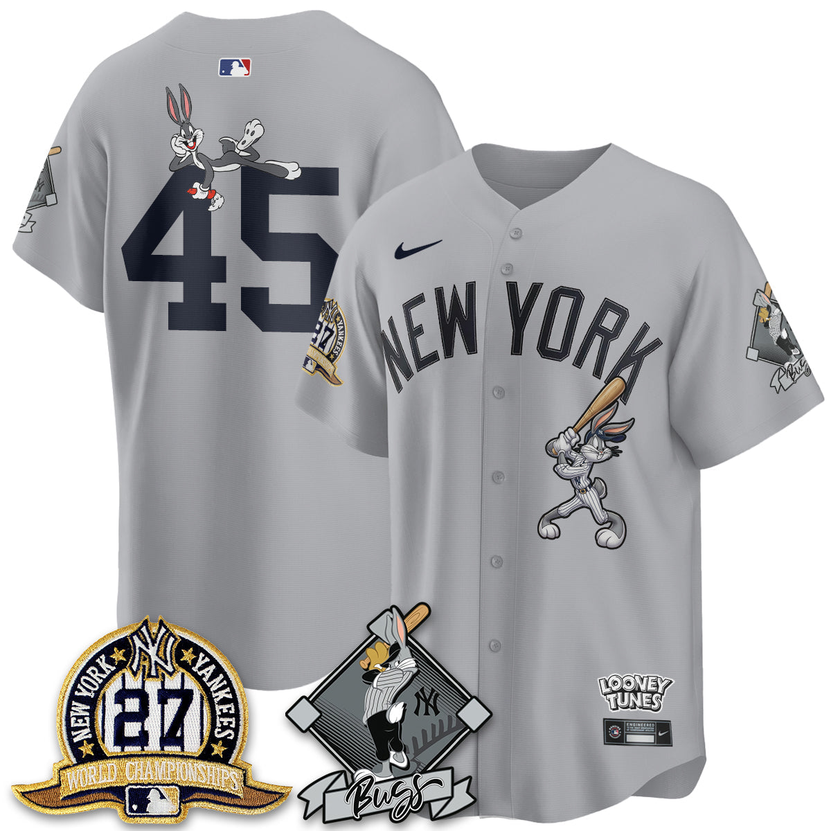 NYY Bunny Vapor Limited Jersey V2- Stitched
