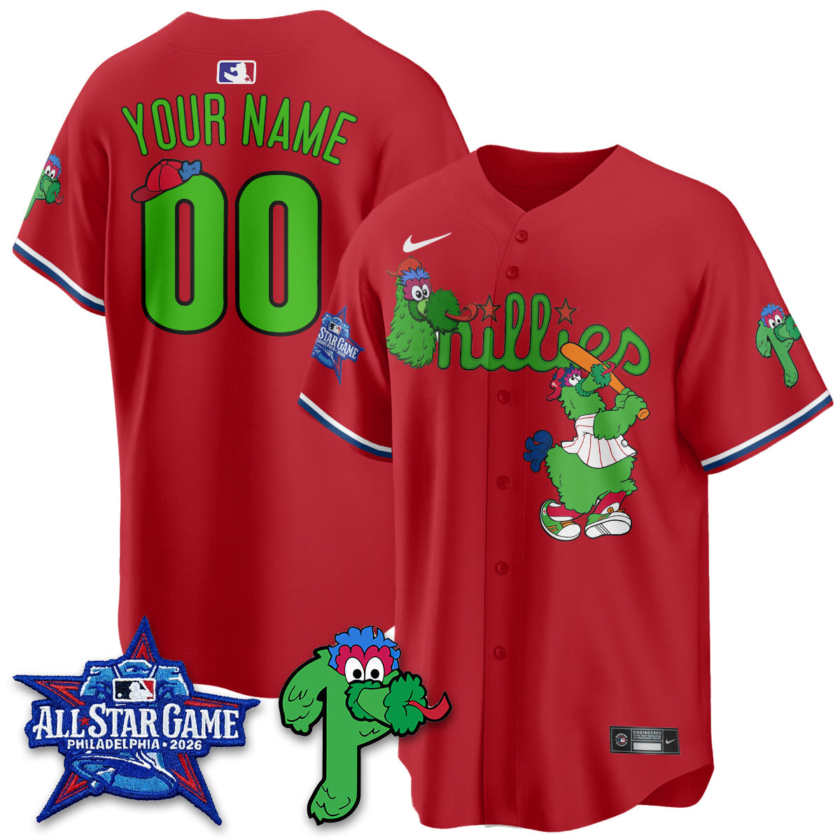 PHI Phanatic Vapor Limited Custom Jersey - Stitched