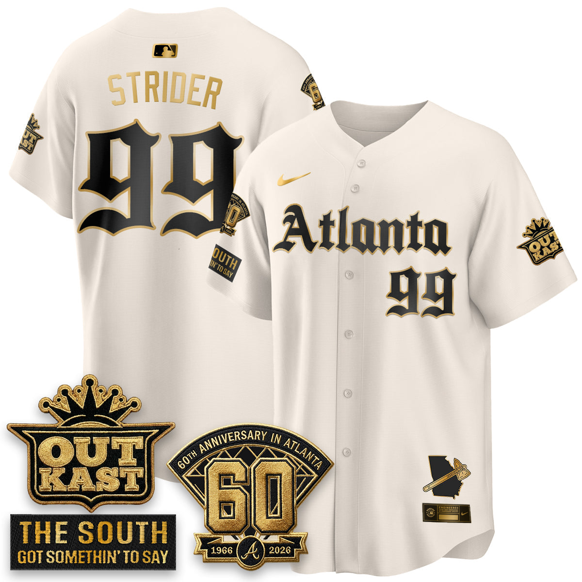 ATL 2026 Gothic Edition Vapor Limited Jersey - Stitched