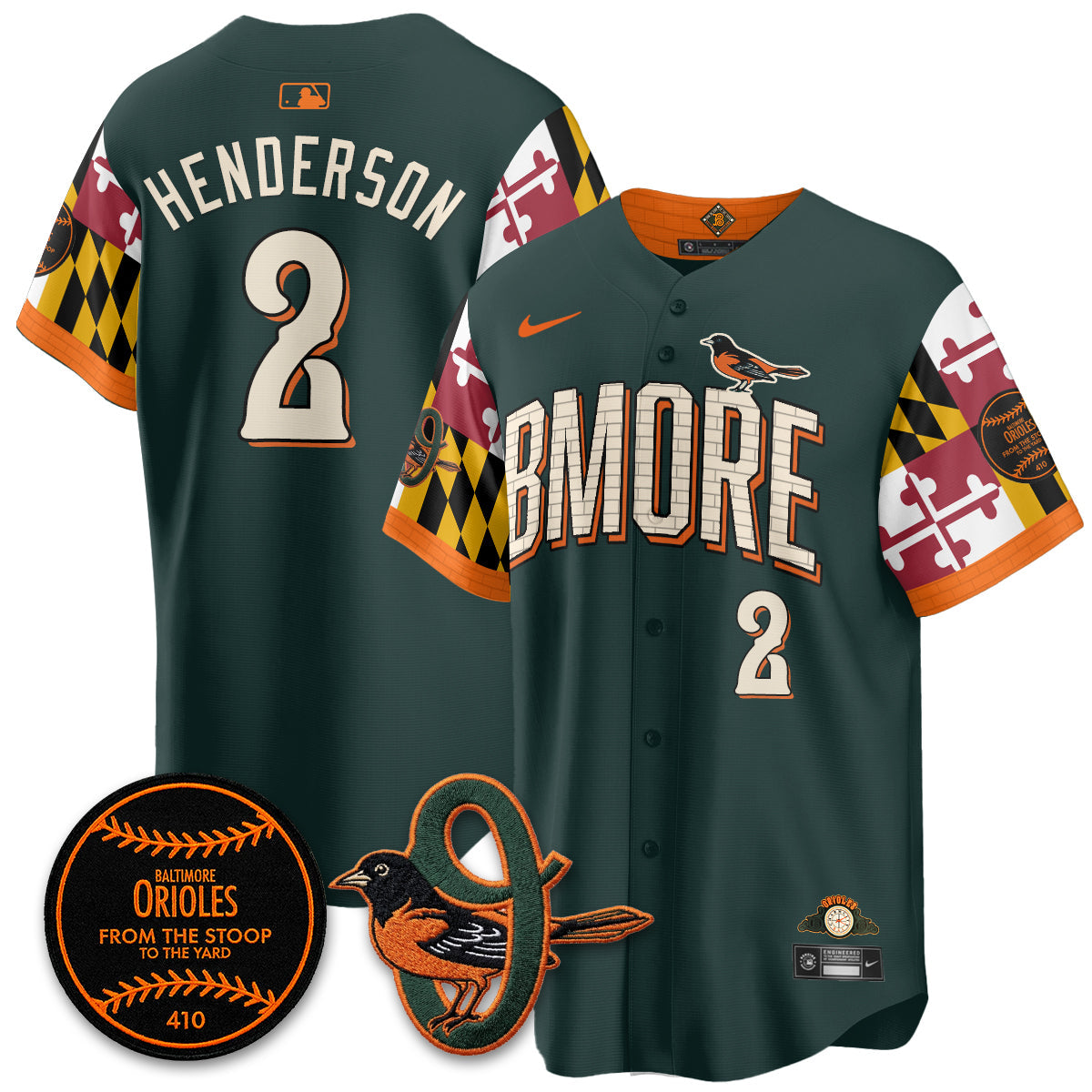 BAL x Maryland State Flag 2026 Vapor Jersey - Stitched