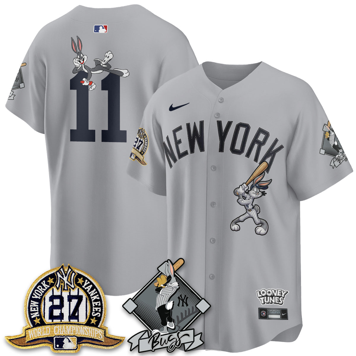 NYY Bunny Vapor Limited Jersey V2- Stitched