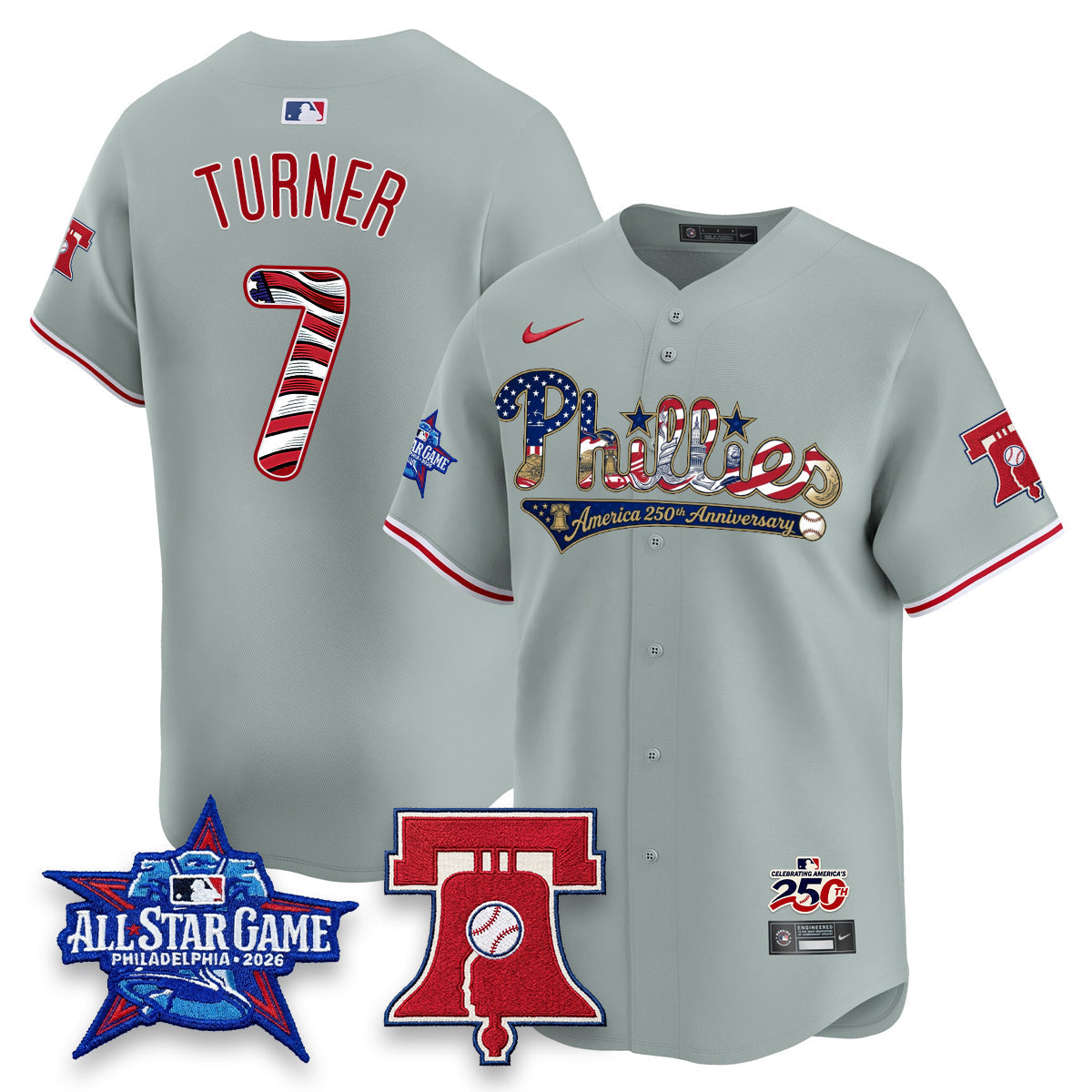 PHI 2026 Independence Day USA Vapor Limited Jersey - Stitched (2)
