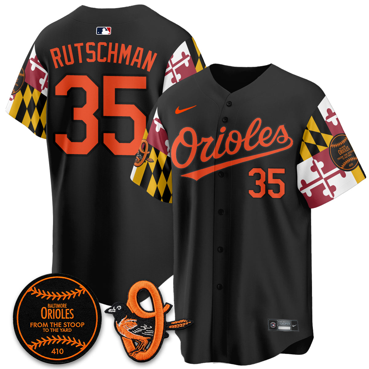 BAL 2026 x Maryland State Flag Vapor Jersey - Stitched V2