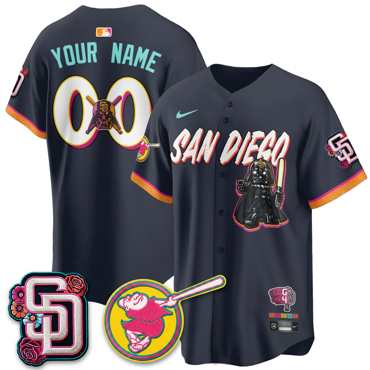 SD x SW 2026 Vapor Limited Custom Jersey - Stitched