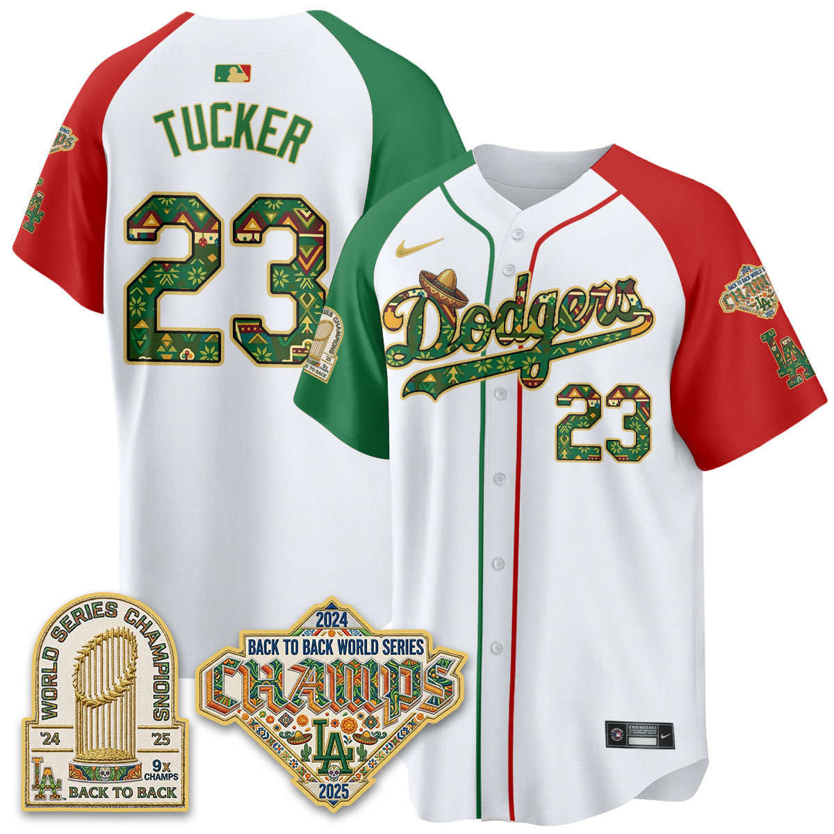 LAD x Mexican Heritage 2026 Limited Vapor Jersey - Stitched
