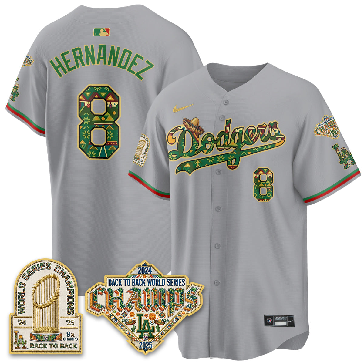 LAD x Mexican Heritage 2026 Limited Vapor Jersey - Stitched