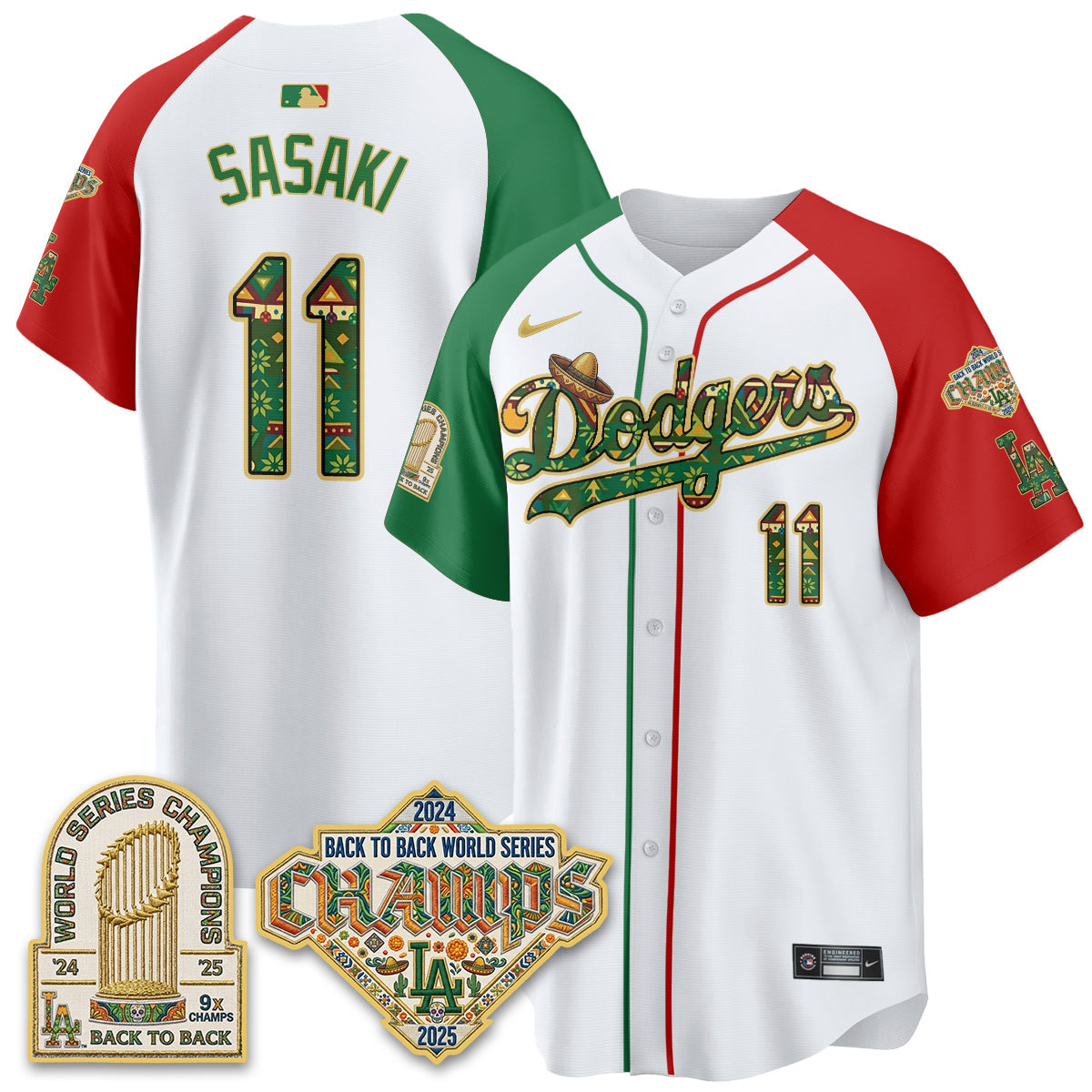 LAD x Mexican Heritage 2026 Limited Vapor Jersey - Stitched