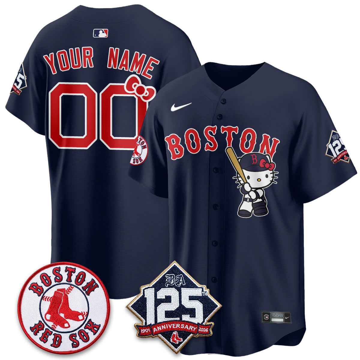 BOS x Meow KT Vapor Limited Custom Jersey - Stitched